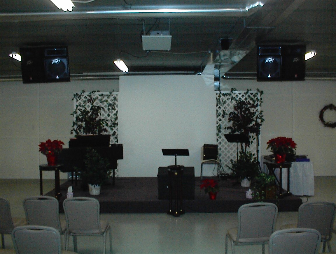 new worship area